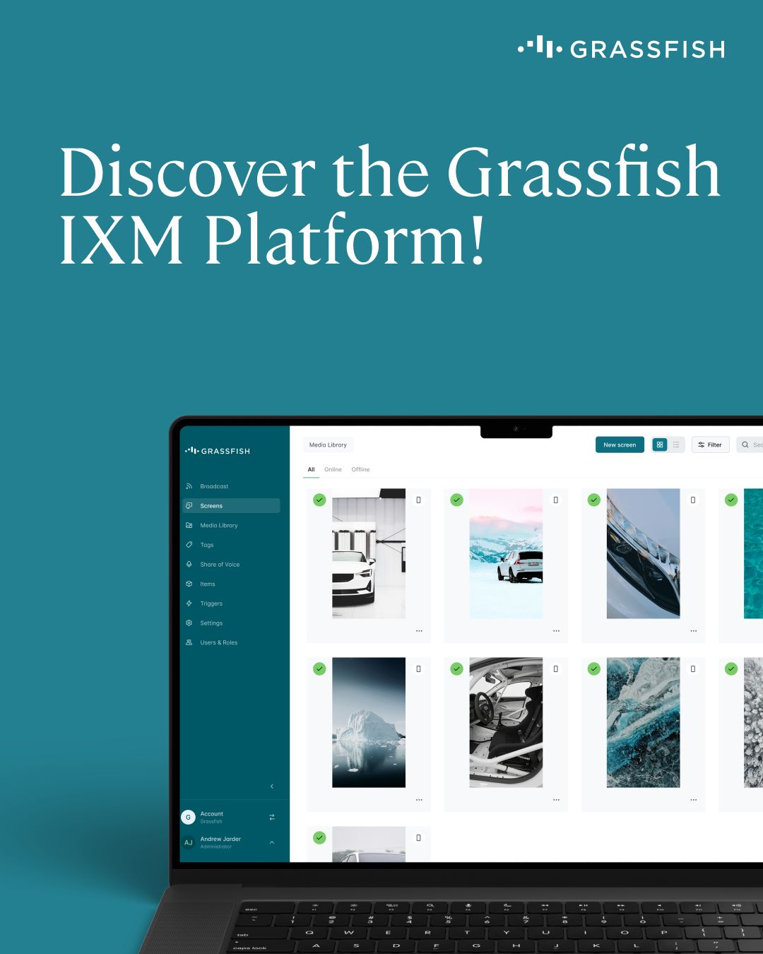 Grassfish ad