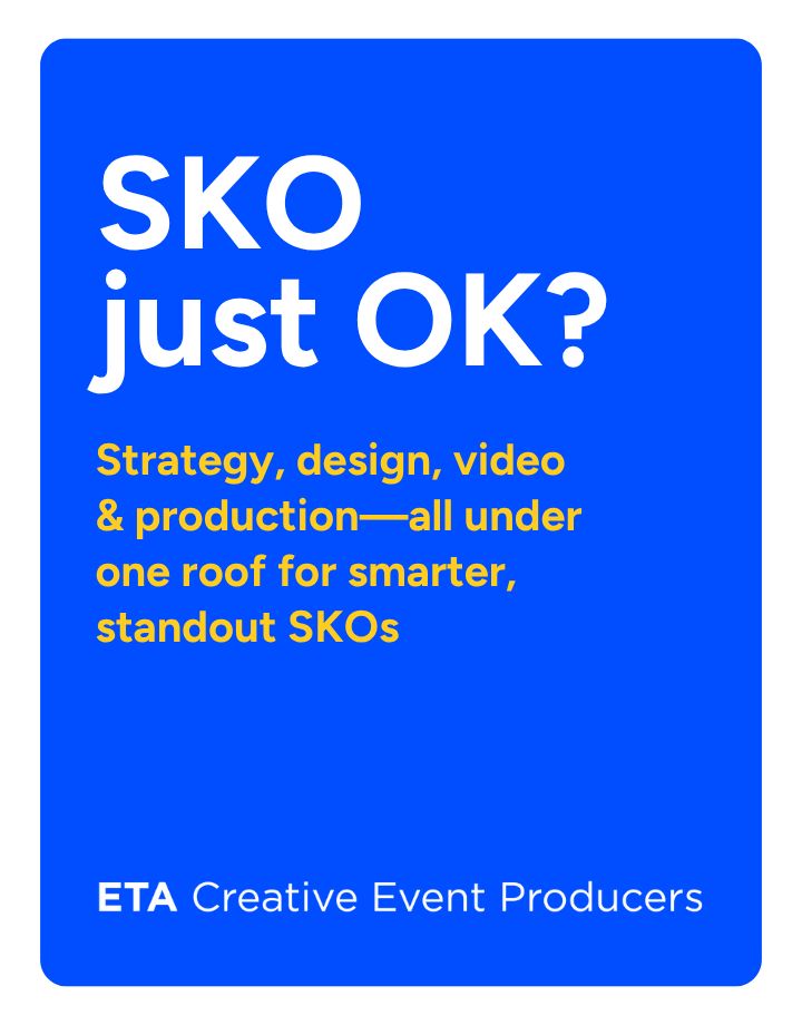 ETA - Creative Event Producers ad