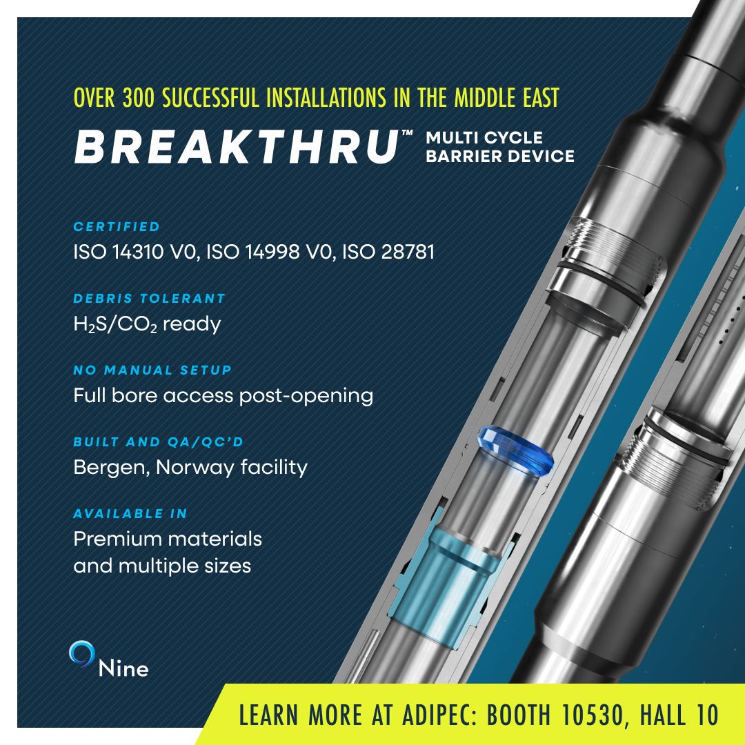 Nine Energy Service ad