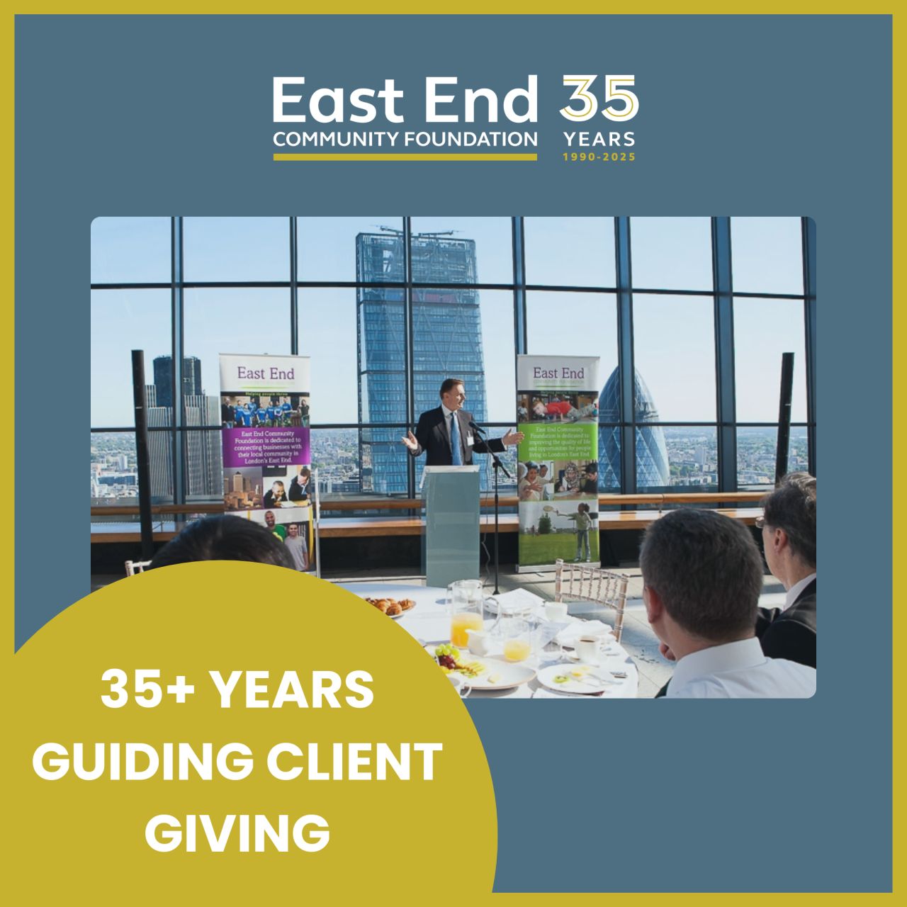 East End Community Foundation ad
