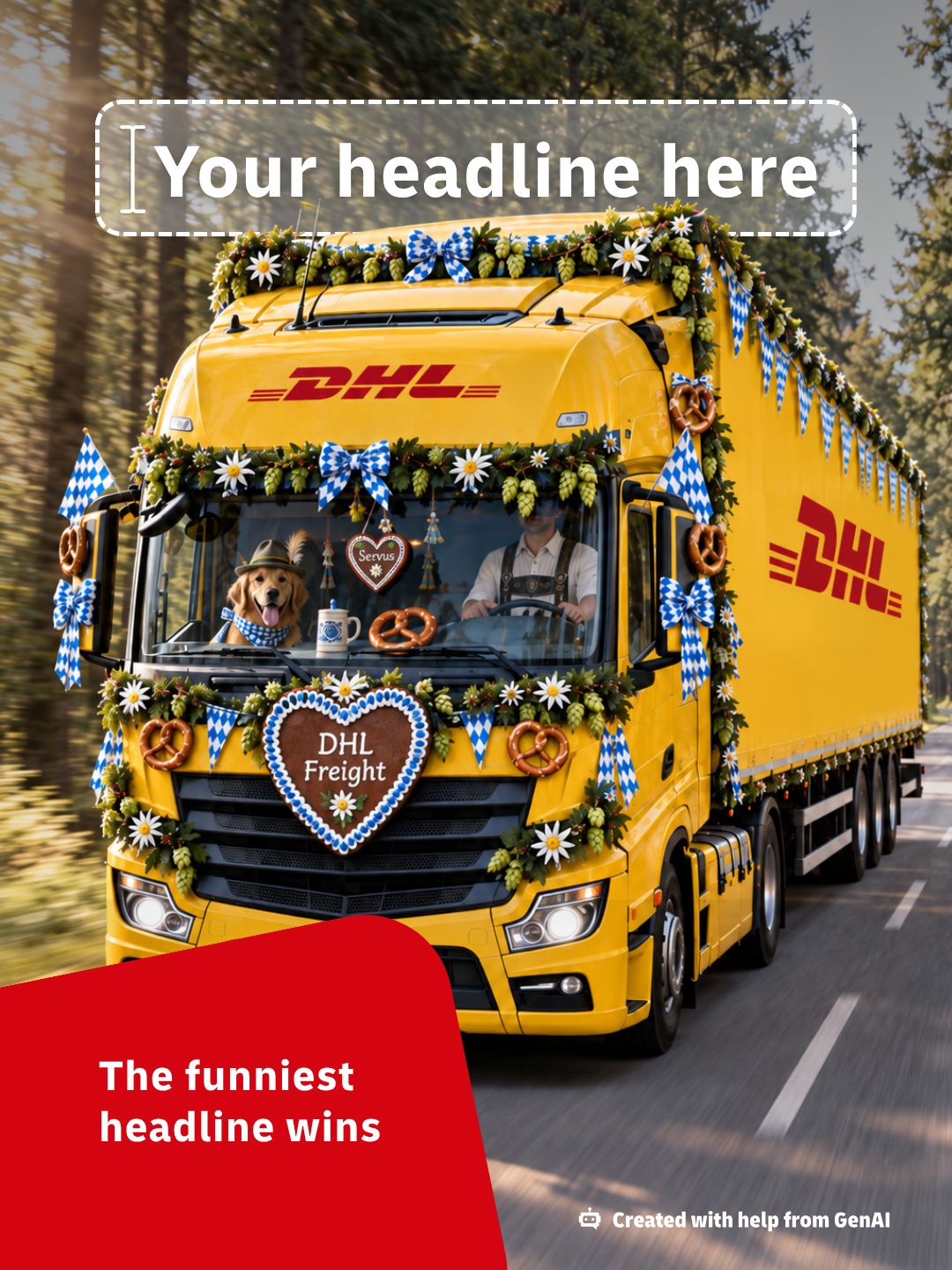 DHL Freight ad