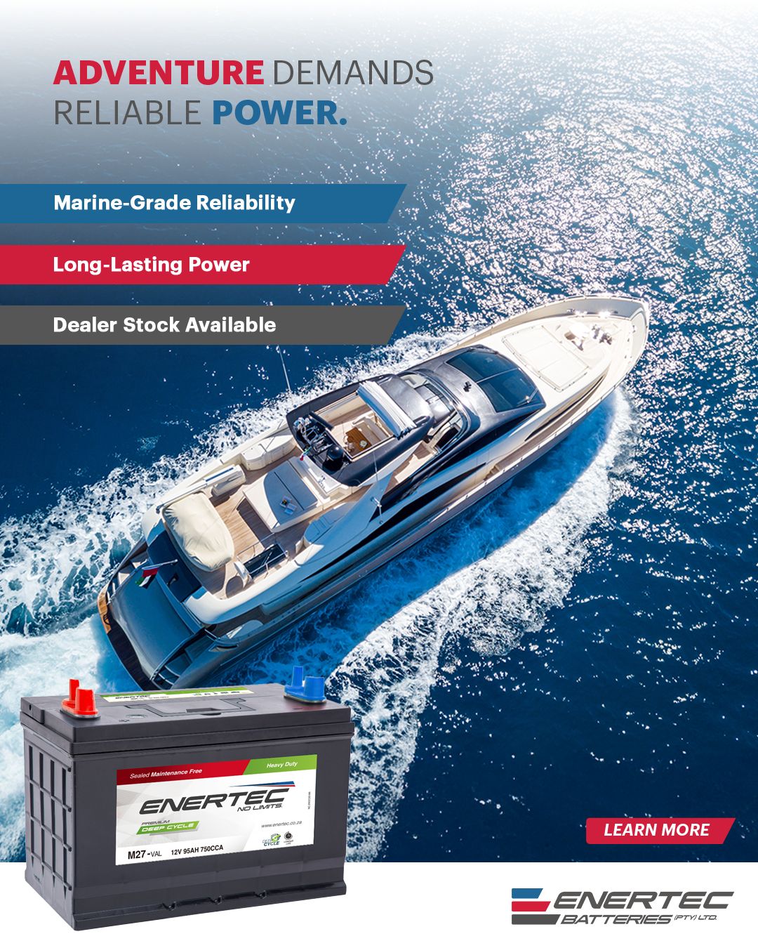Enertec Batteries (PTY) LTD ad