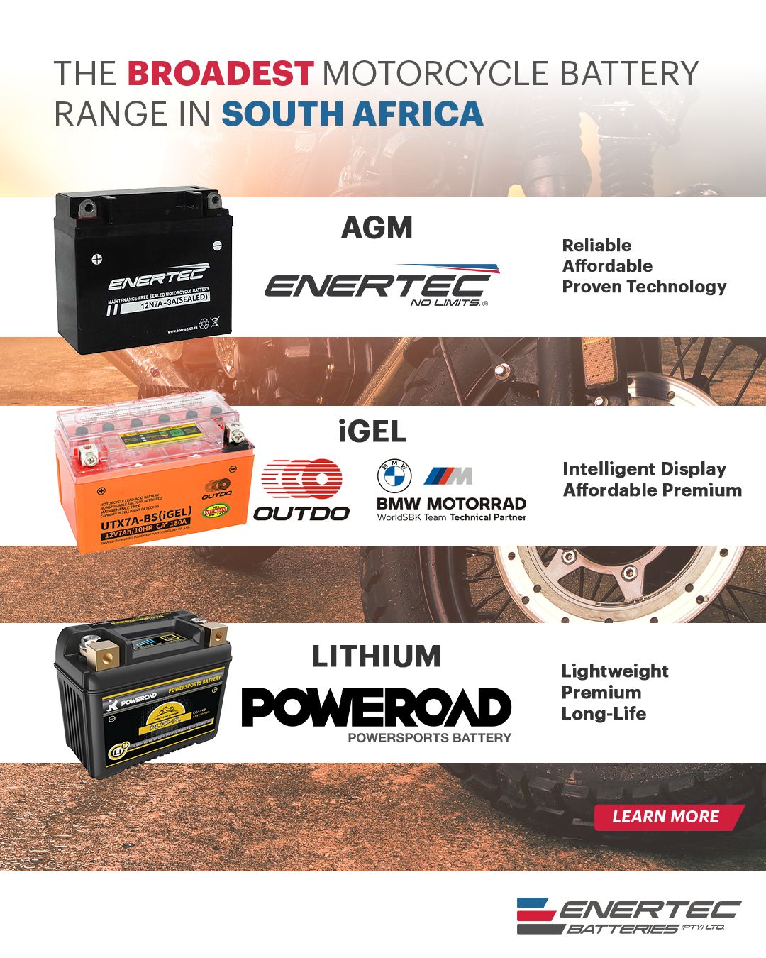 Enertec Batteries (PTY) LTD ad
