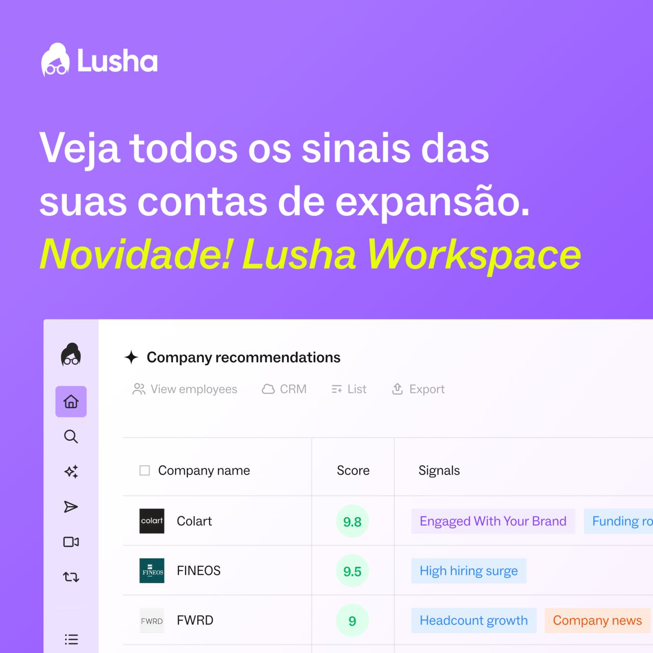 Lusha ad