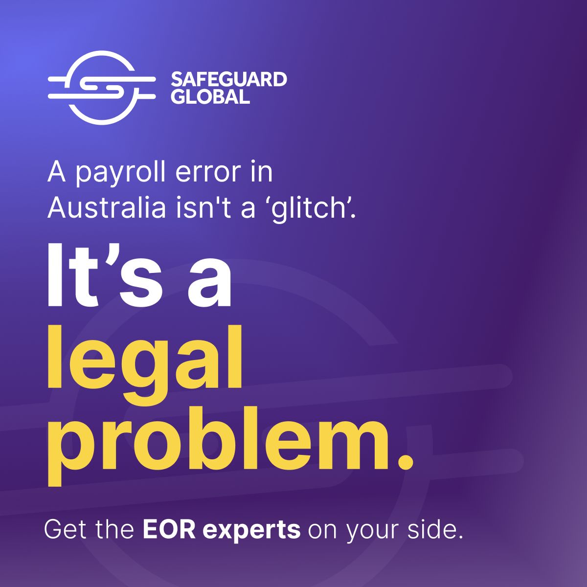 Safeguard Global ad