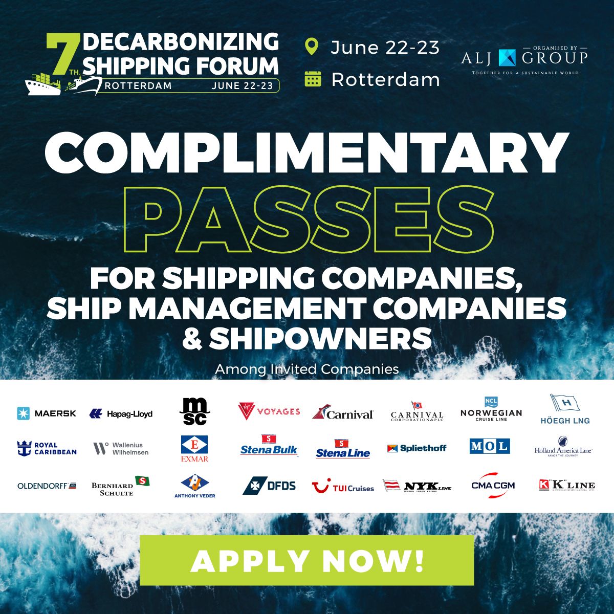 ALJ Group Events ad