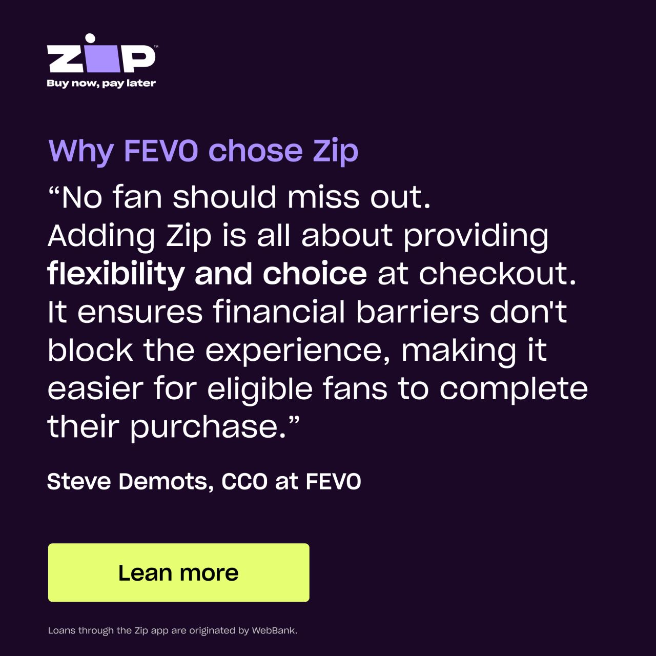 Zip Co ad