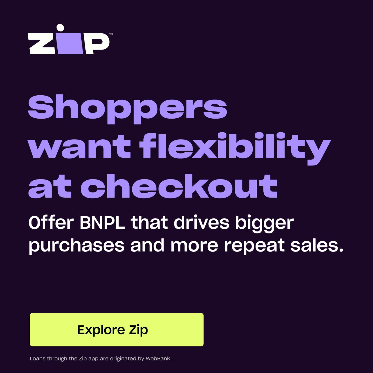 Zip Co ad