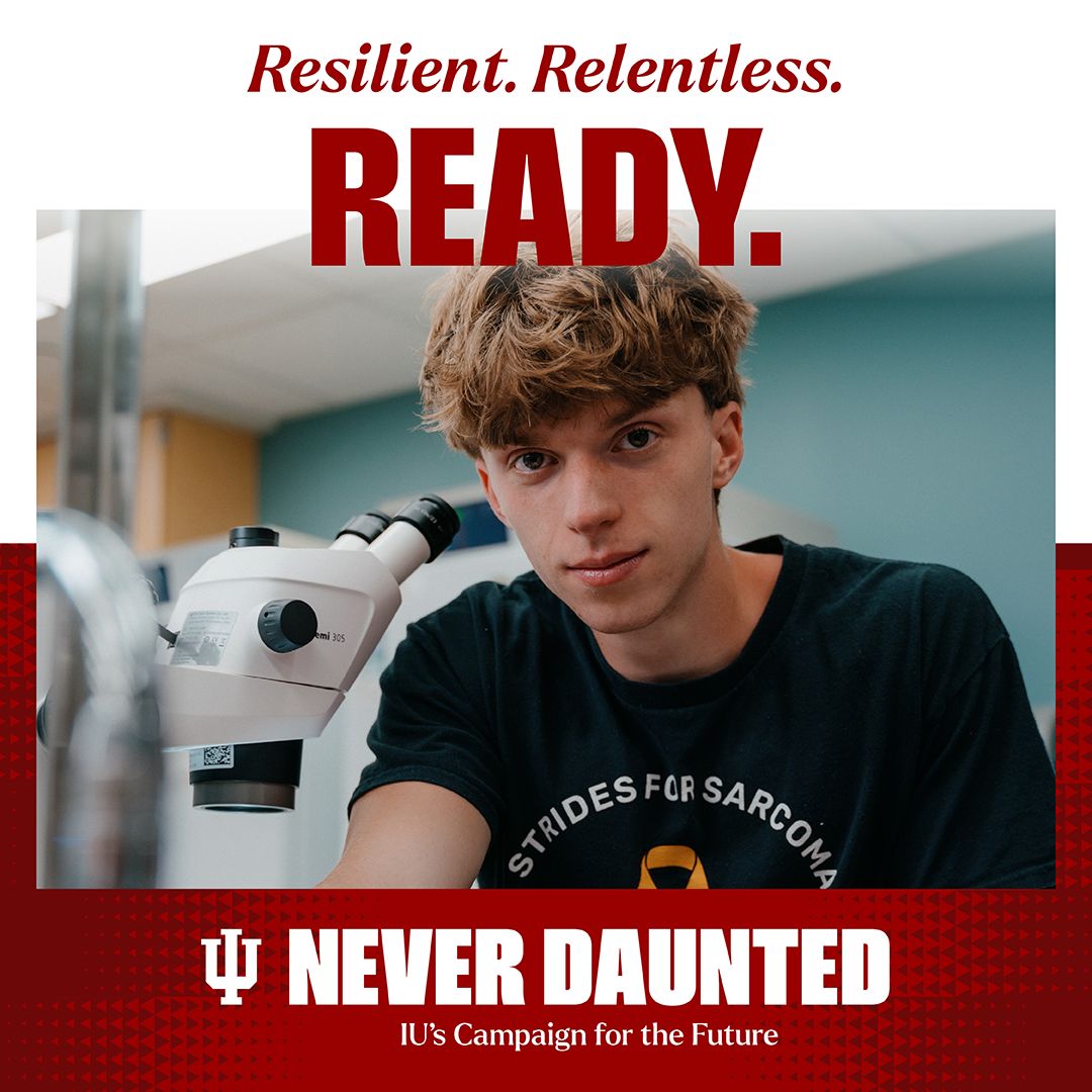 Indiana University Foundation ad