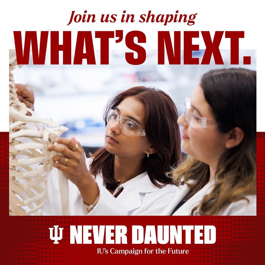 Indiana University Foundation ad