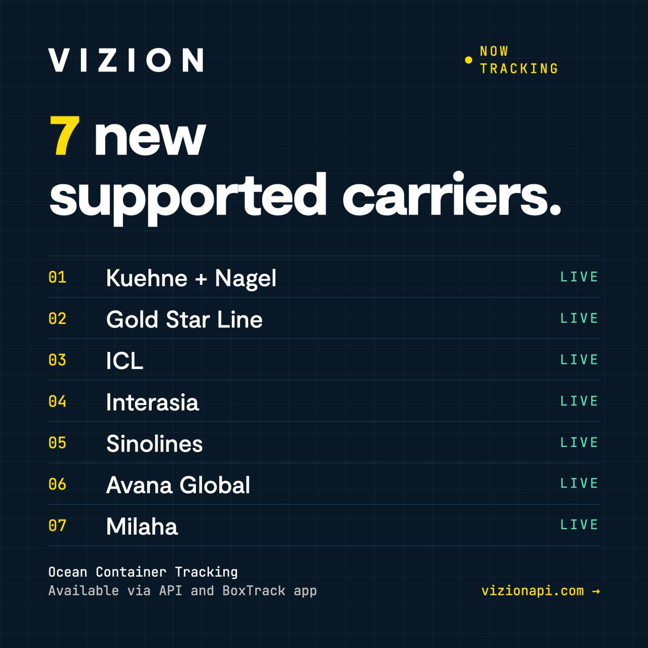 VIZION ad