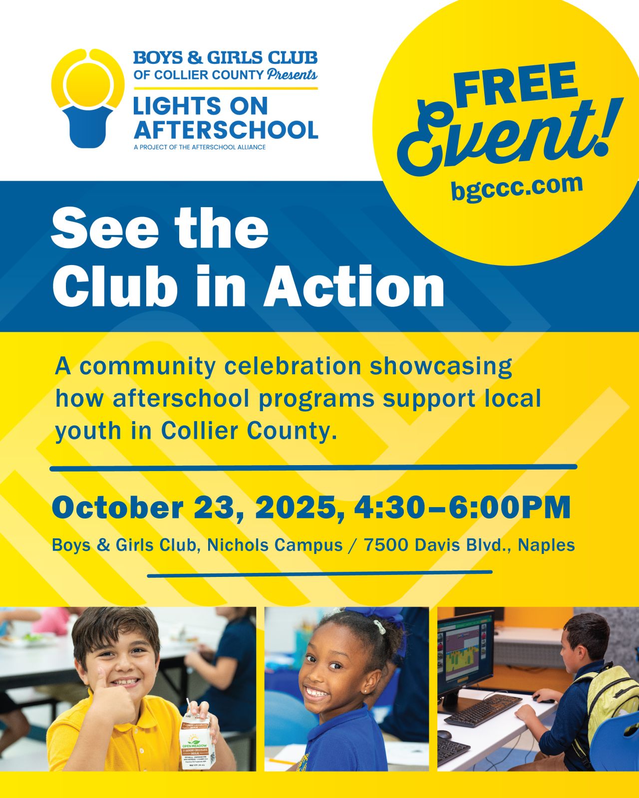Boys & Girls Club of Collier County ad