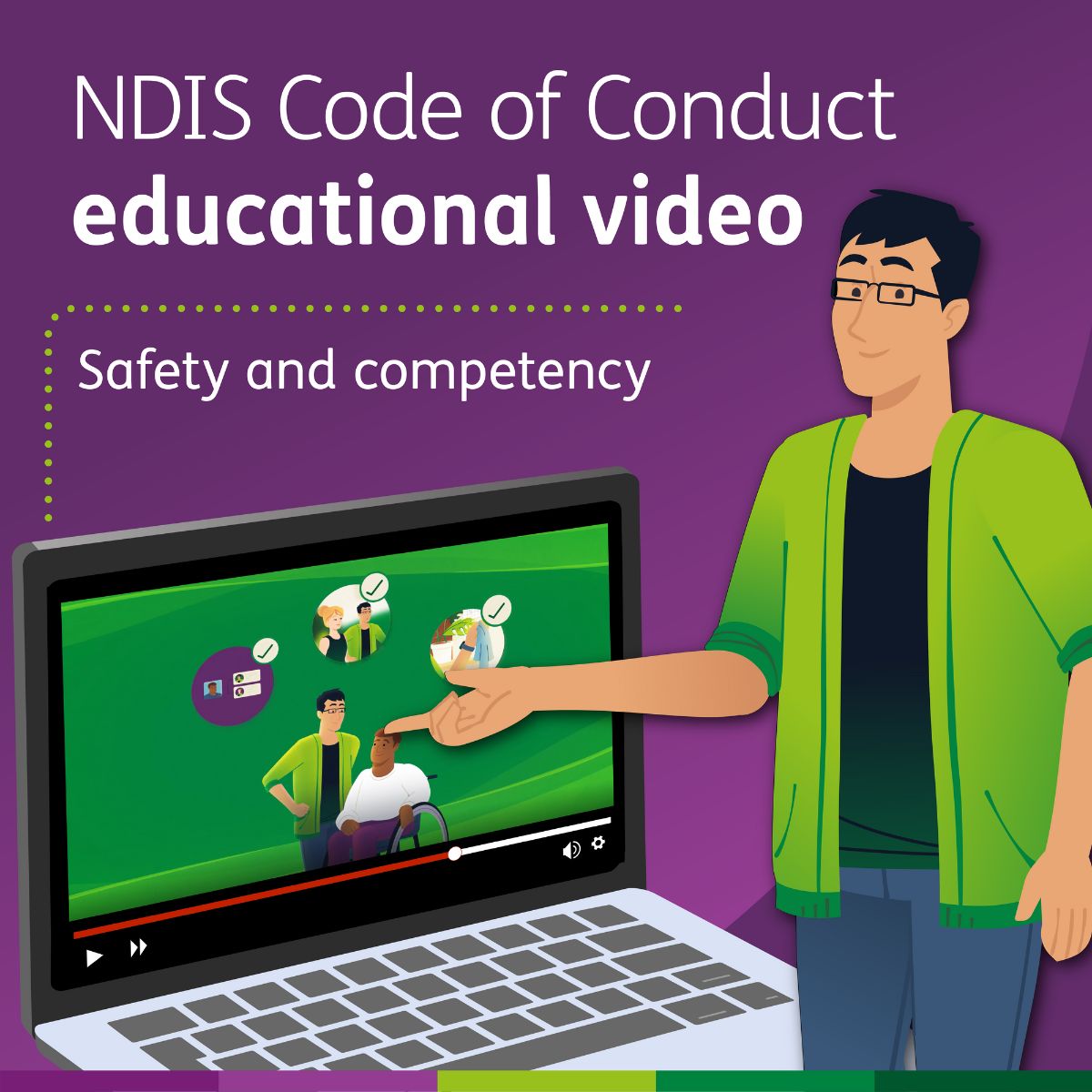 NDIS Quality and Safeguards Commission ad