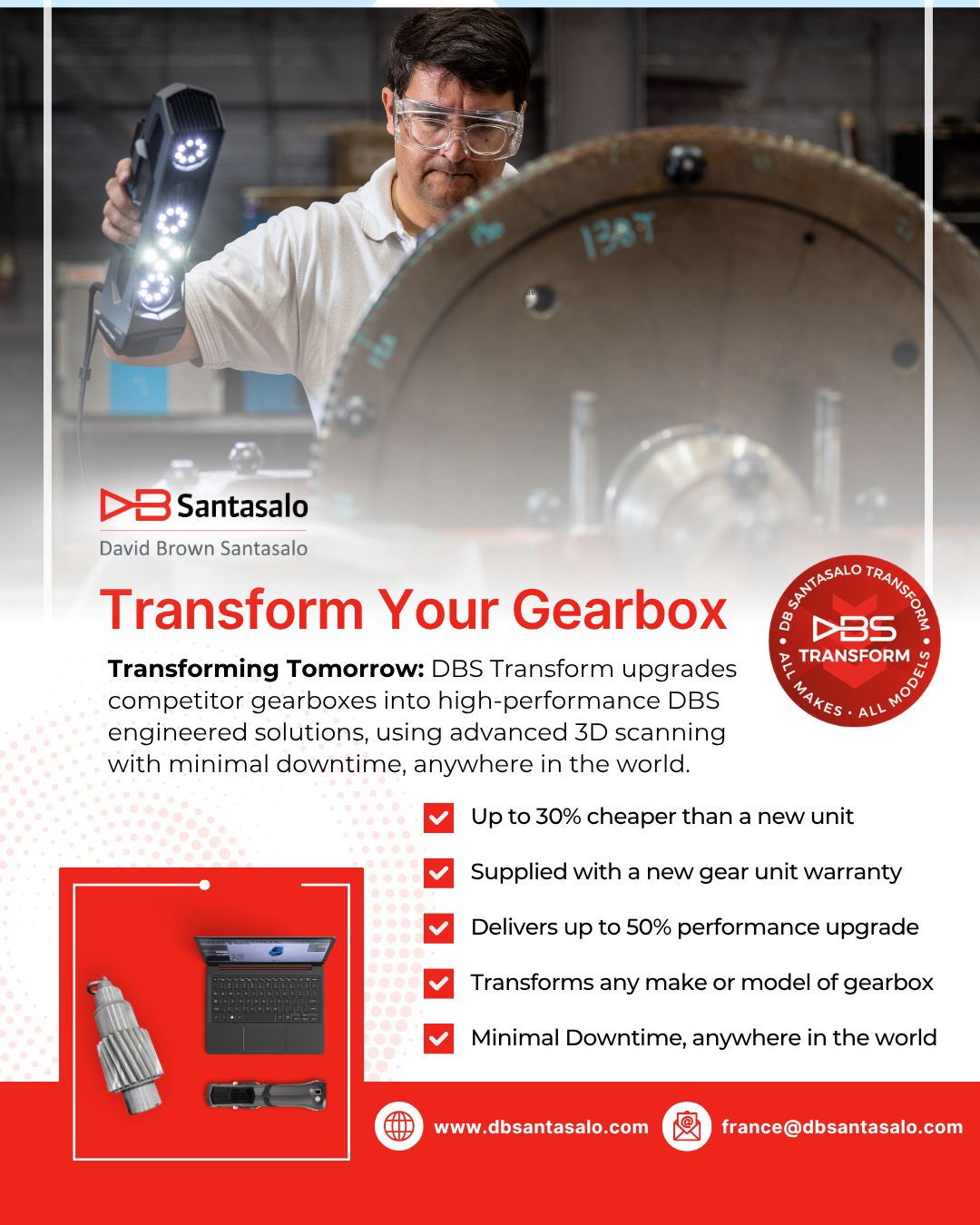 David Brown Santasalo ad