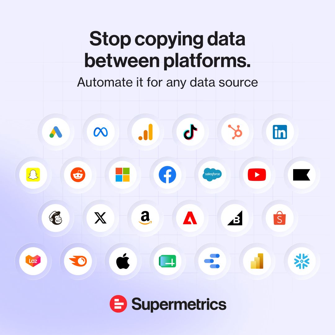 Supermetrics ad
