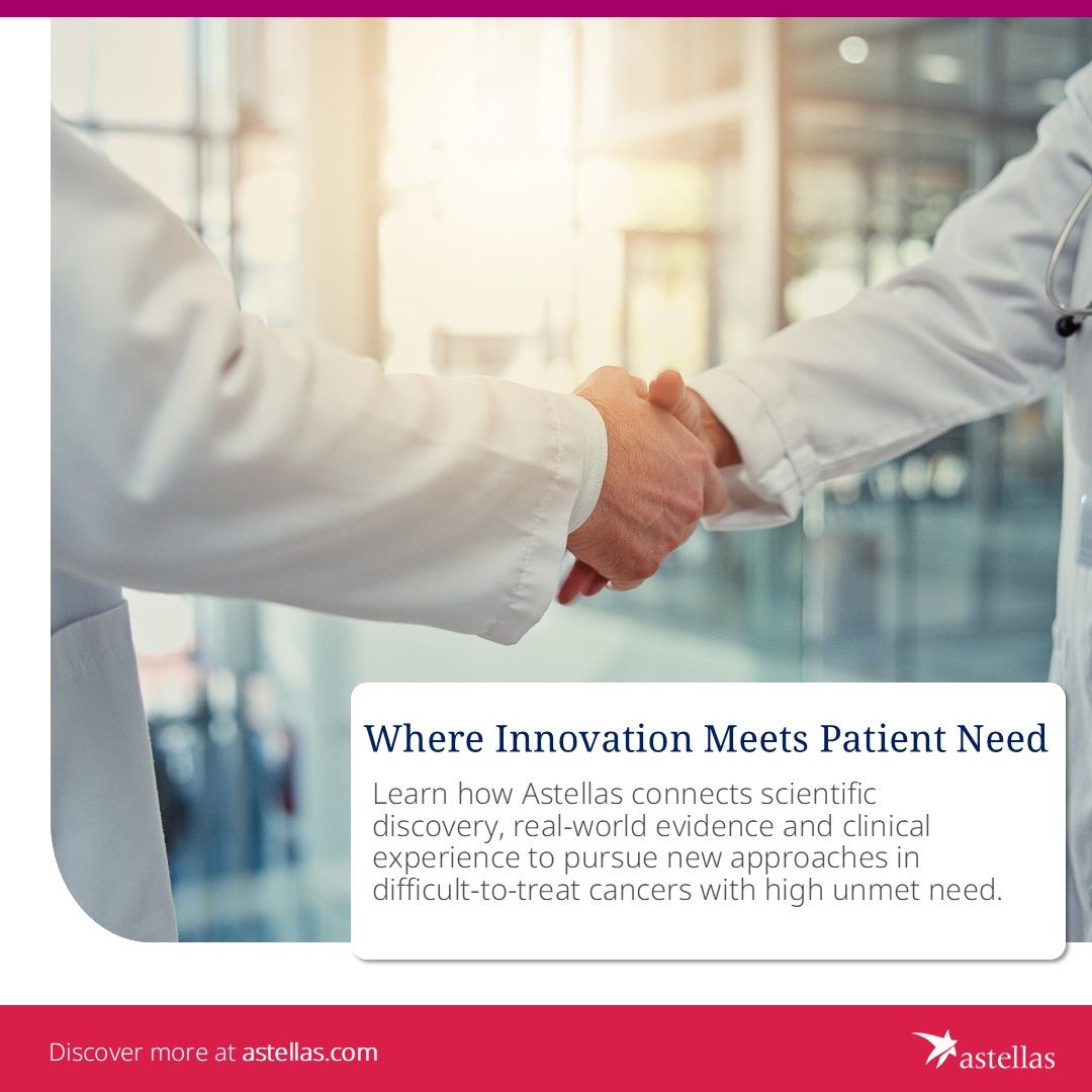 Astellas Pharma ad