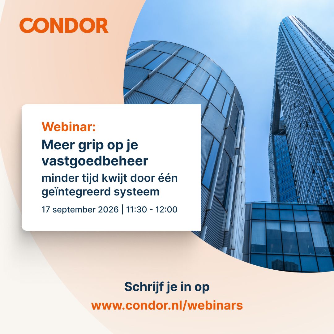 Condor vastgoedbeheer software ad