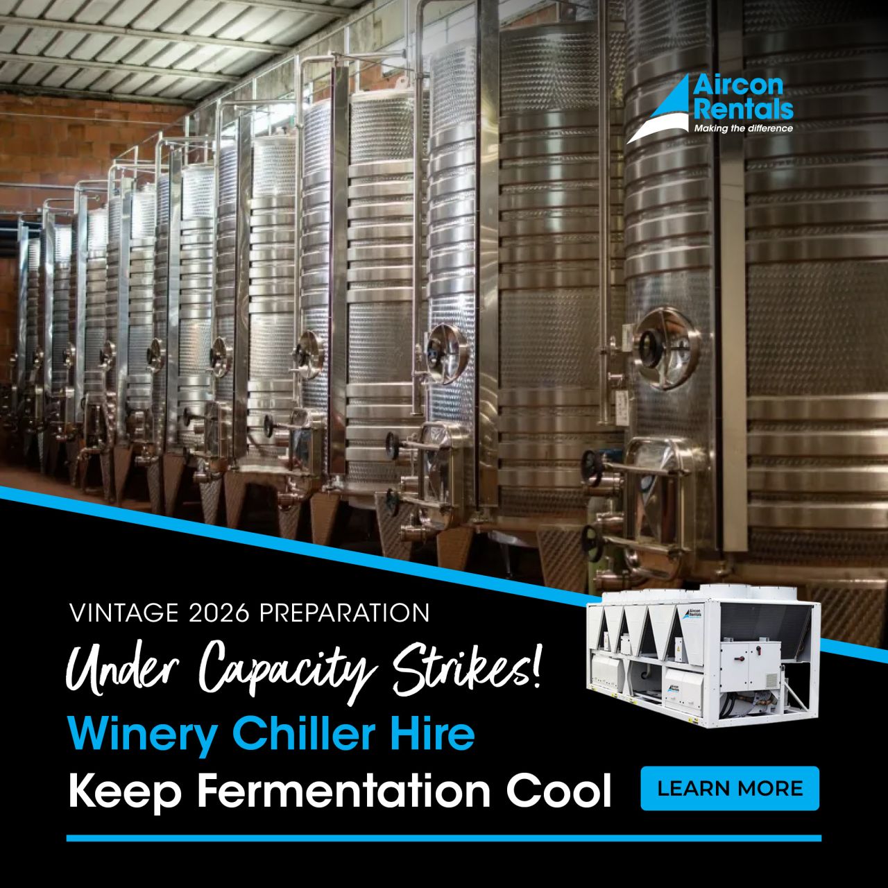 Aircon Rentals ad