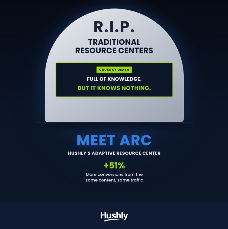 Hushly ad