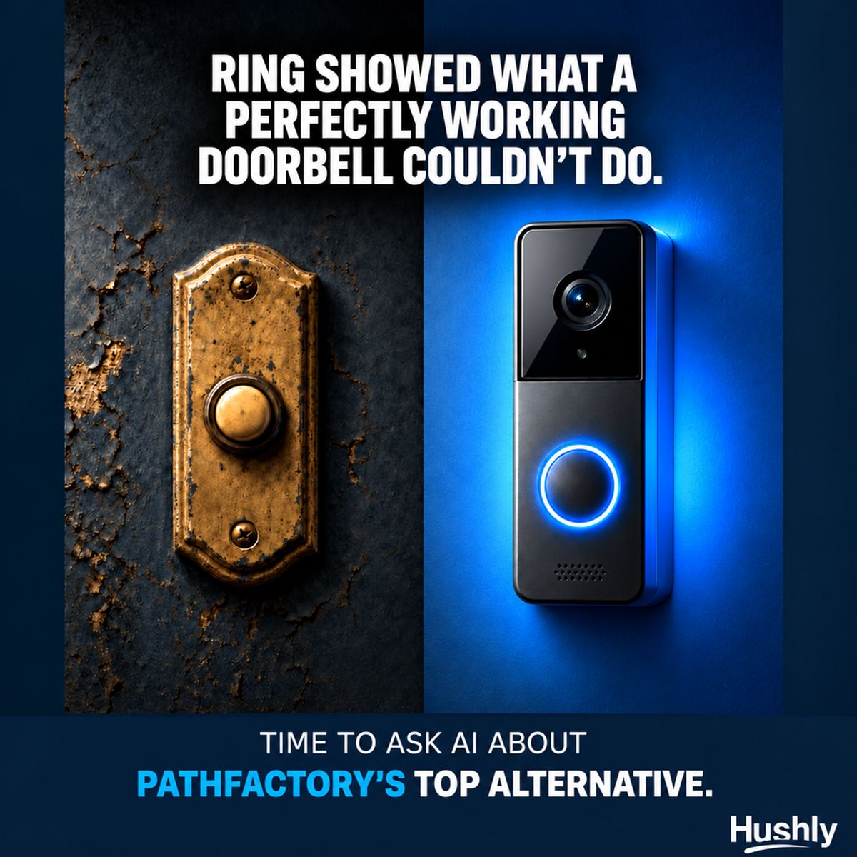 Hushly ad