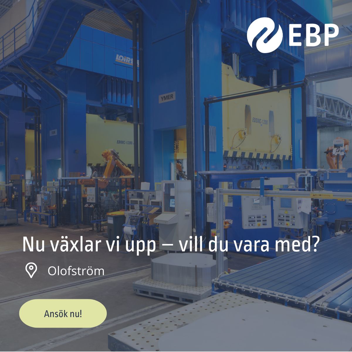 EBP I OLOFSTRÖM AB ad