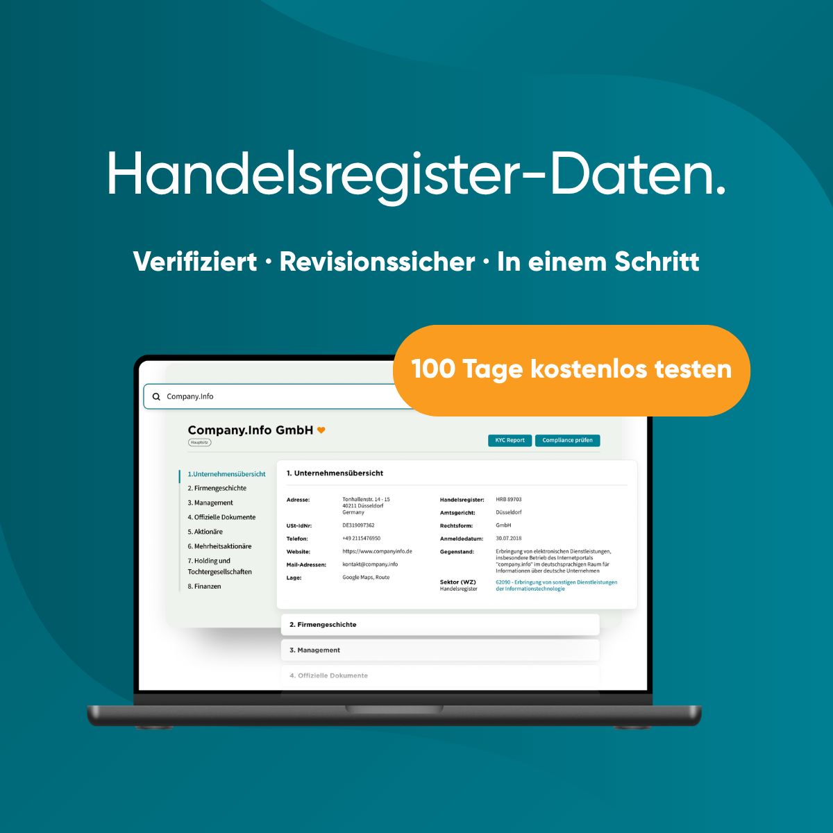 Company.info Deutschland ad
