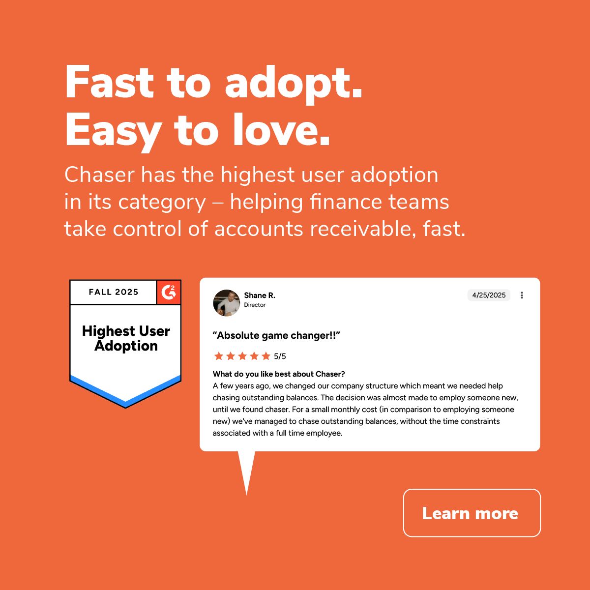 Chaser ad