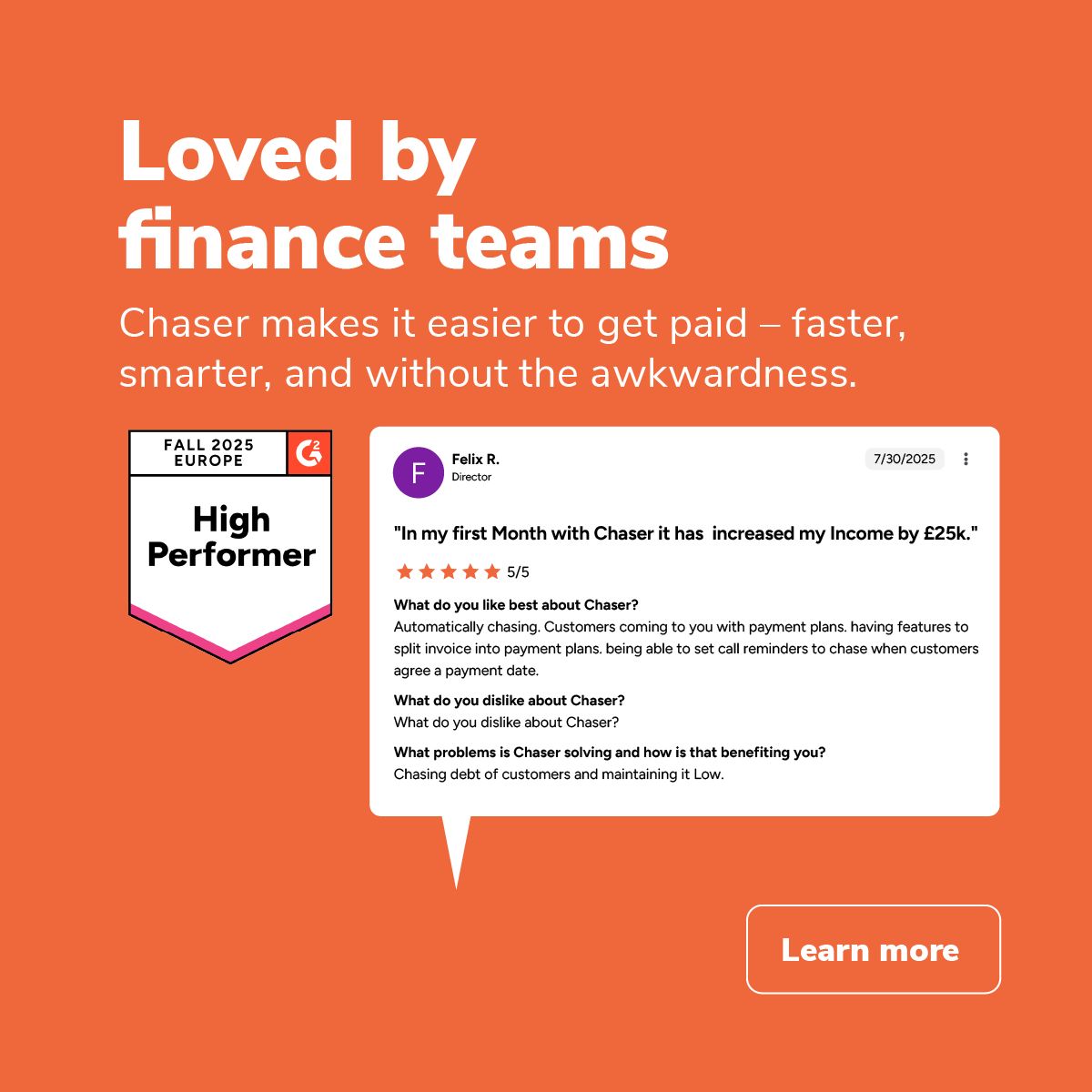 Chaser ad