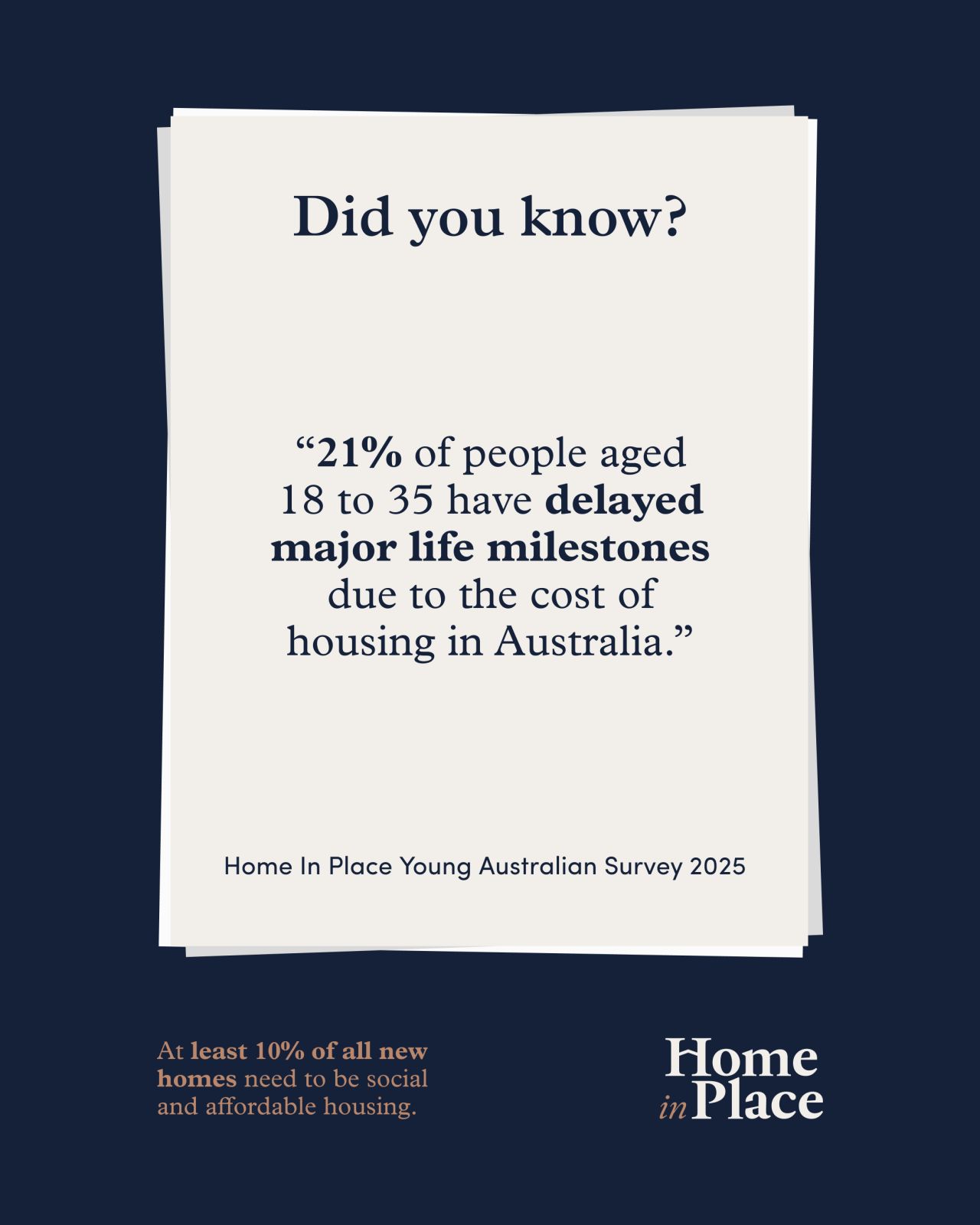 Home in Place ad