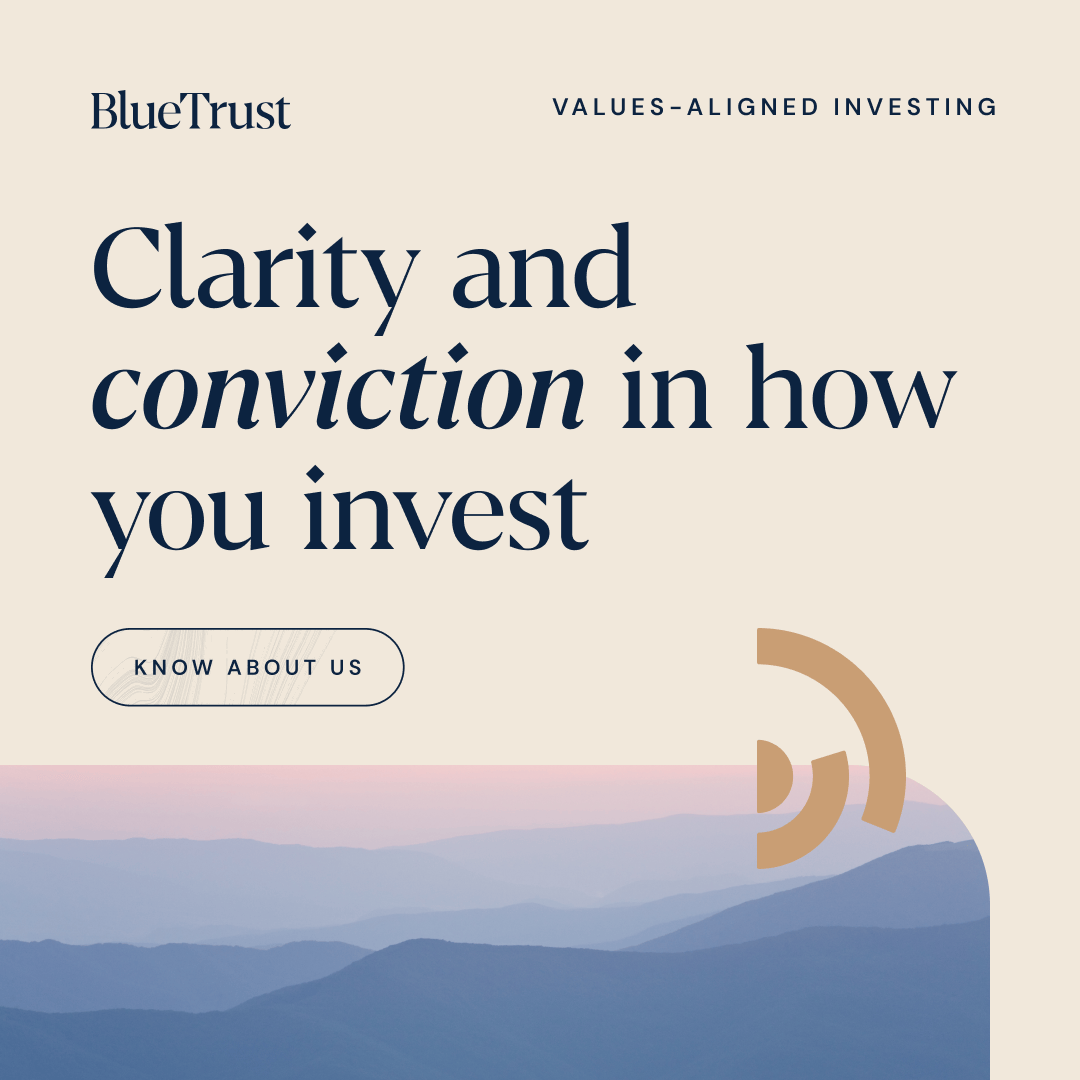 Blue Trust ad
