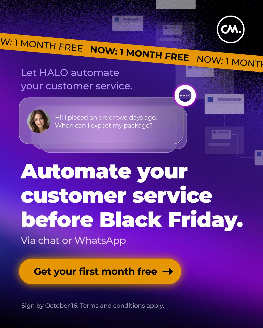 CM.com ad