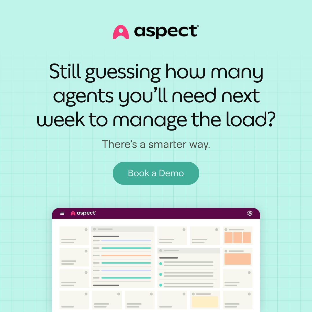 Aspect Software ad