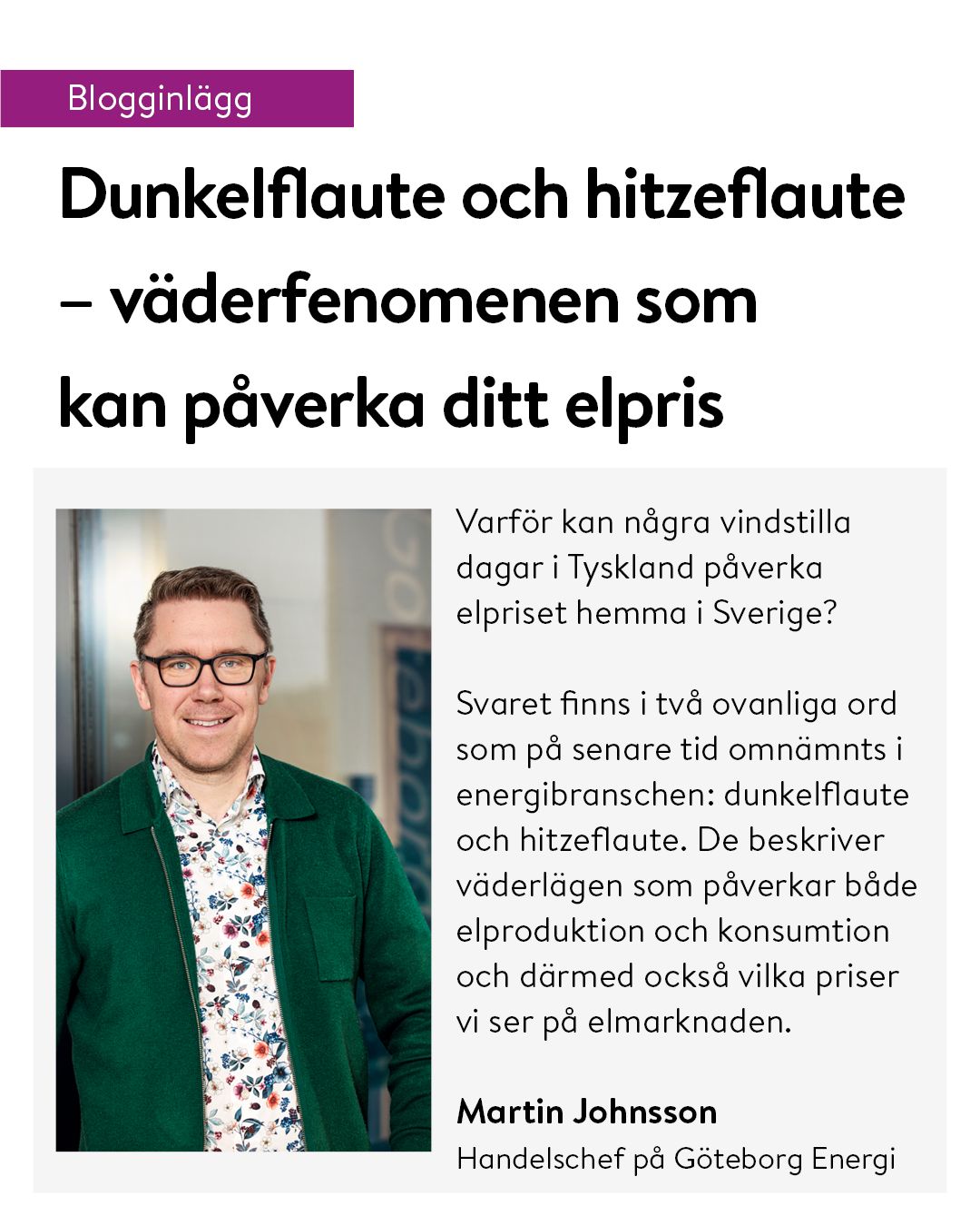 Göteborg Energi ad