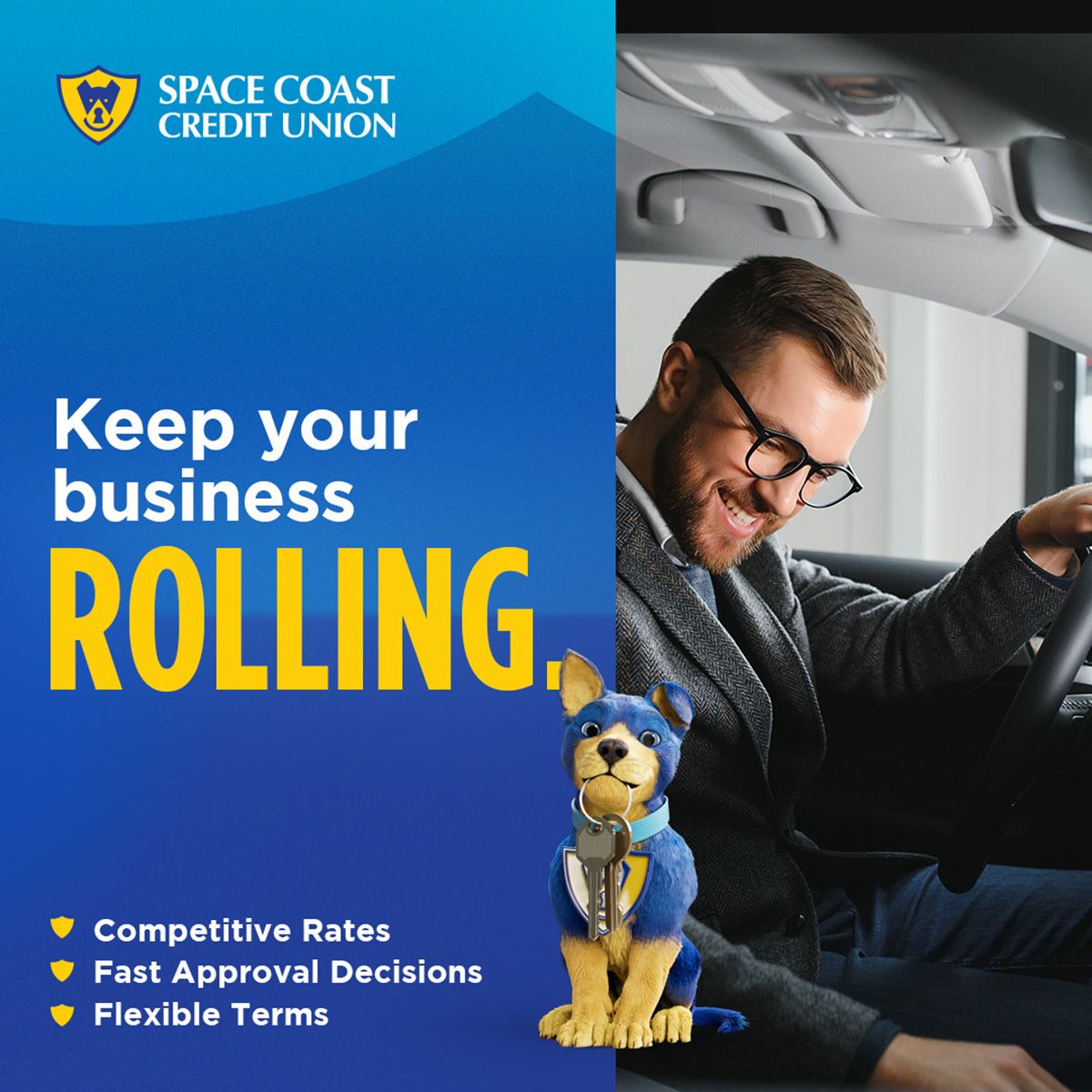 Space Coast Credit Union ad