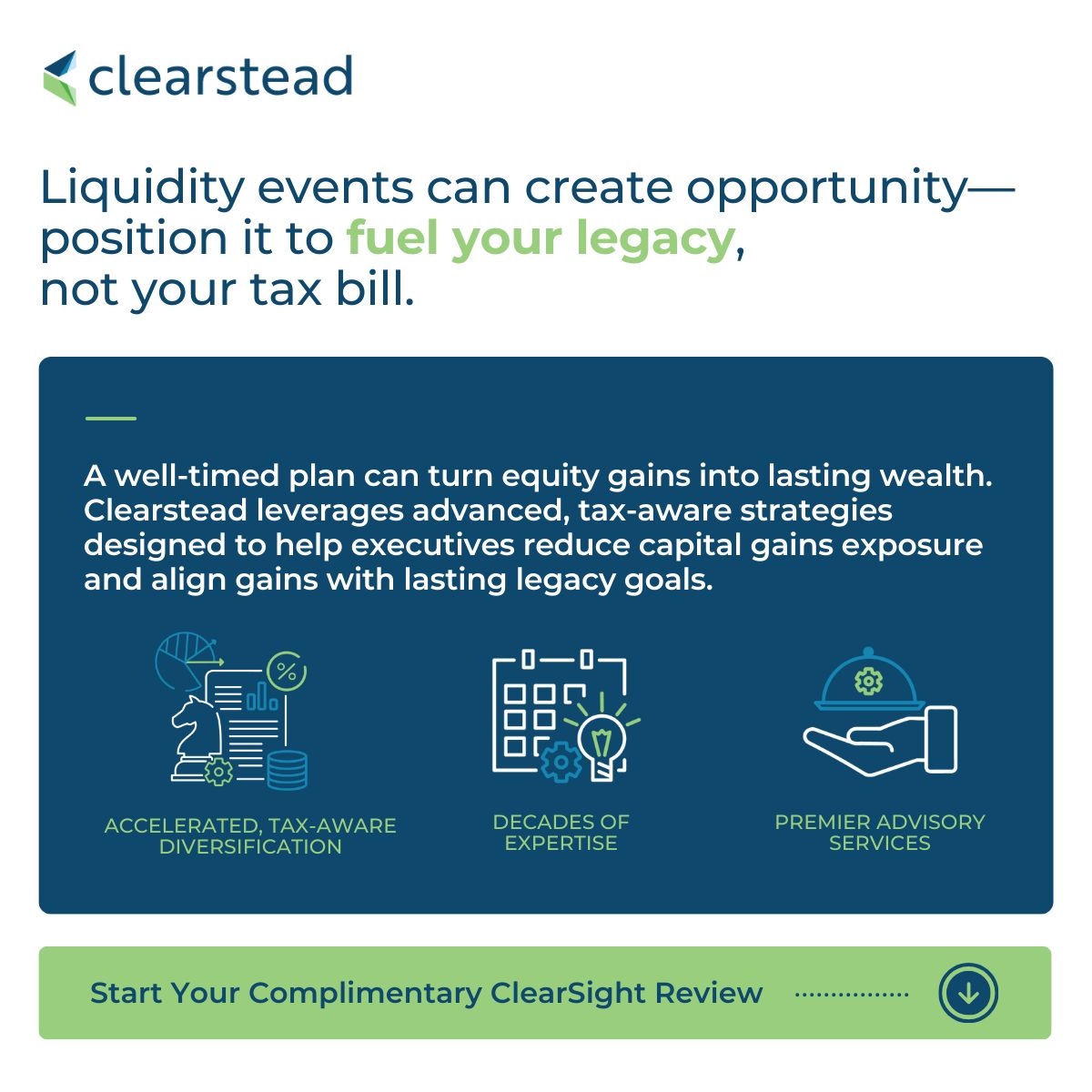 Clearstead ad