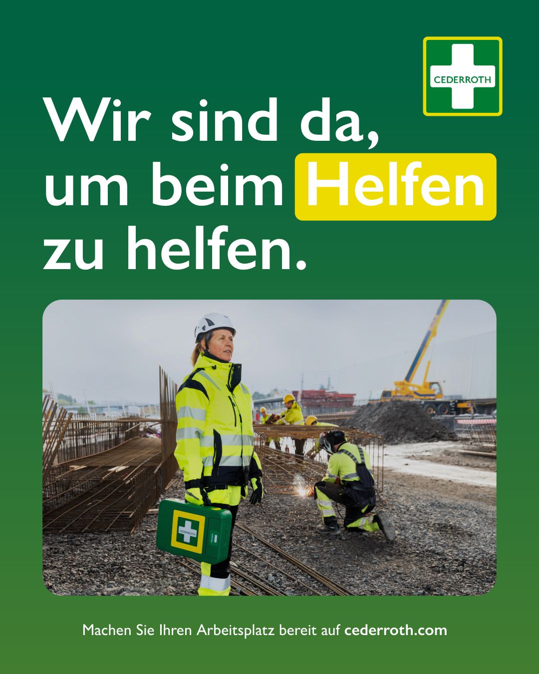 Cederroth First Aid ad