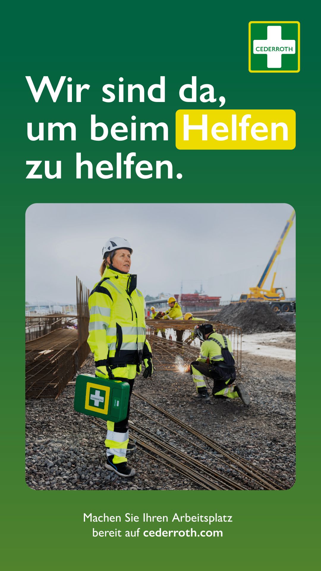 Cederroth First Aid ad