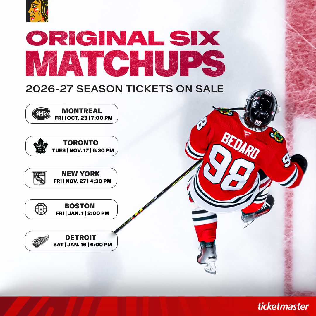 Chicago Blackhawks ad