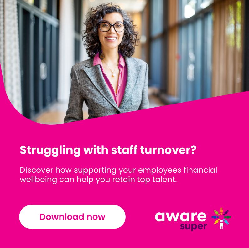 Aware Super ad
