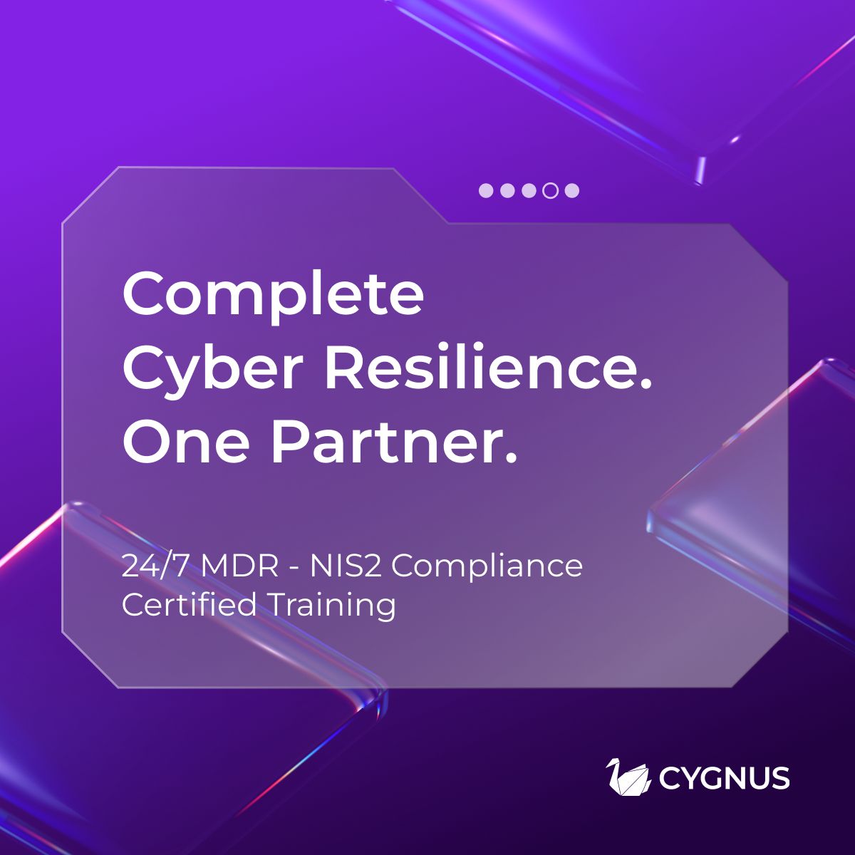 Cygnus Technologies ad