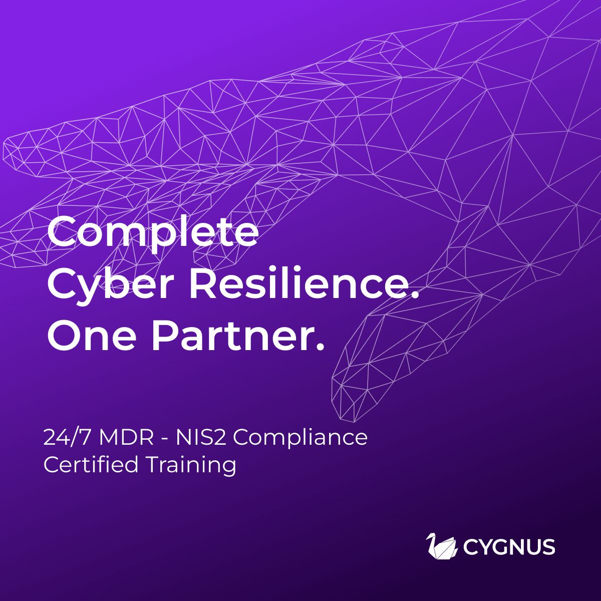 Cygnus Technologies ad