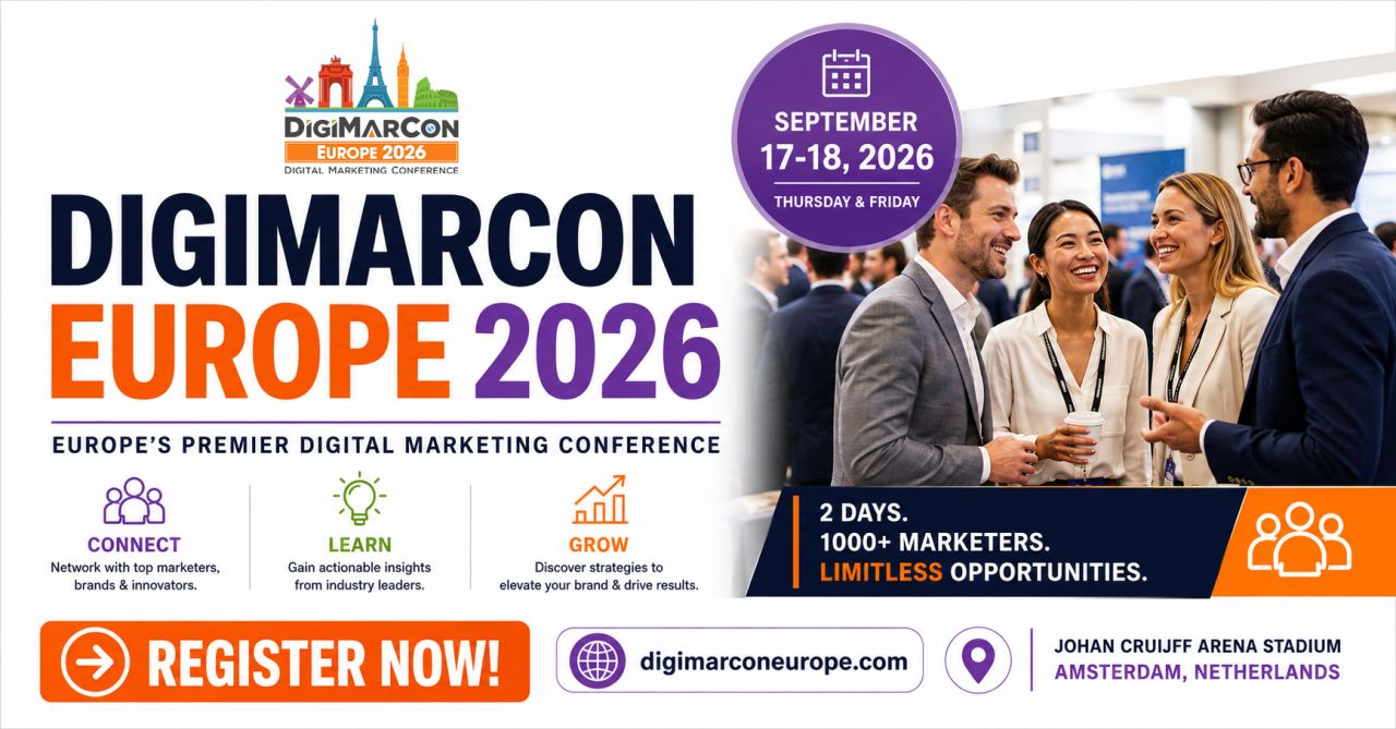 DigiMarCon - Digital Marketing, Media and Advertising Conferences & Exhibitions ad