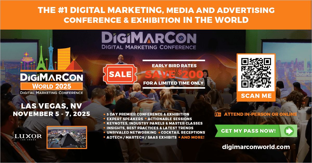 DigiMarCon - Digital Marketing, Media and Advertising Conferences & Exhibitions ad