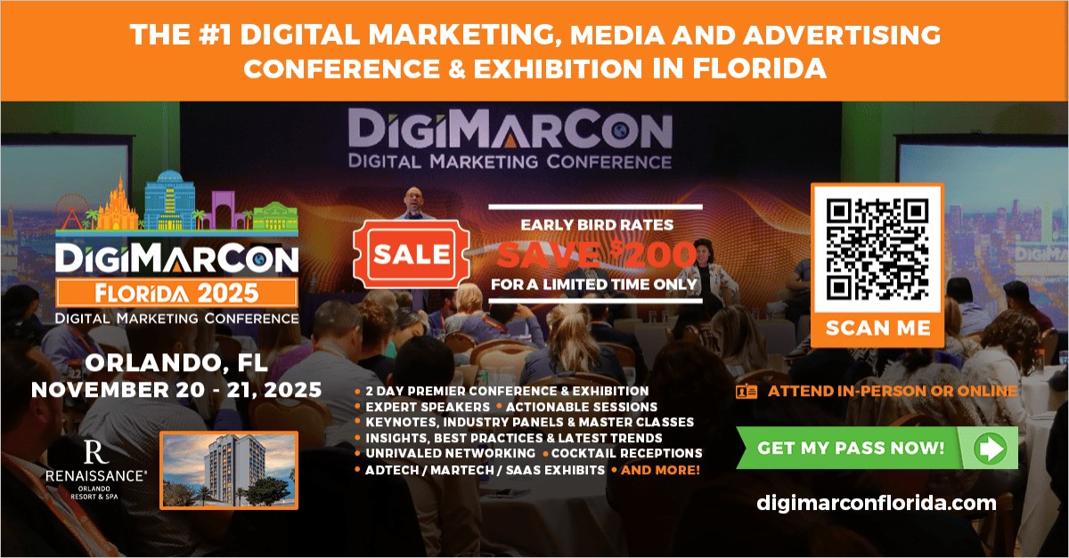 DigiMarCon - Digital Marketing, Media and Advertising Conferences & Exhibitions ad