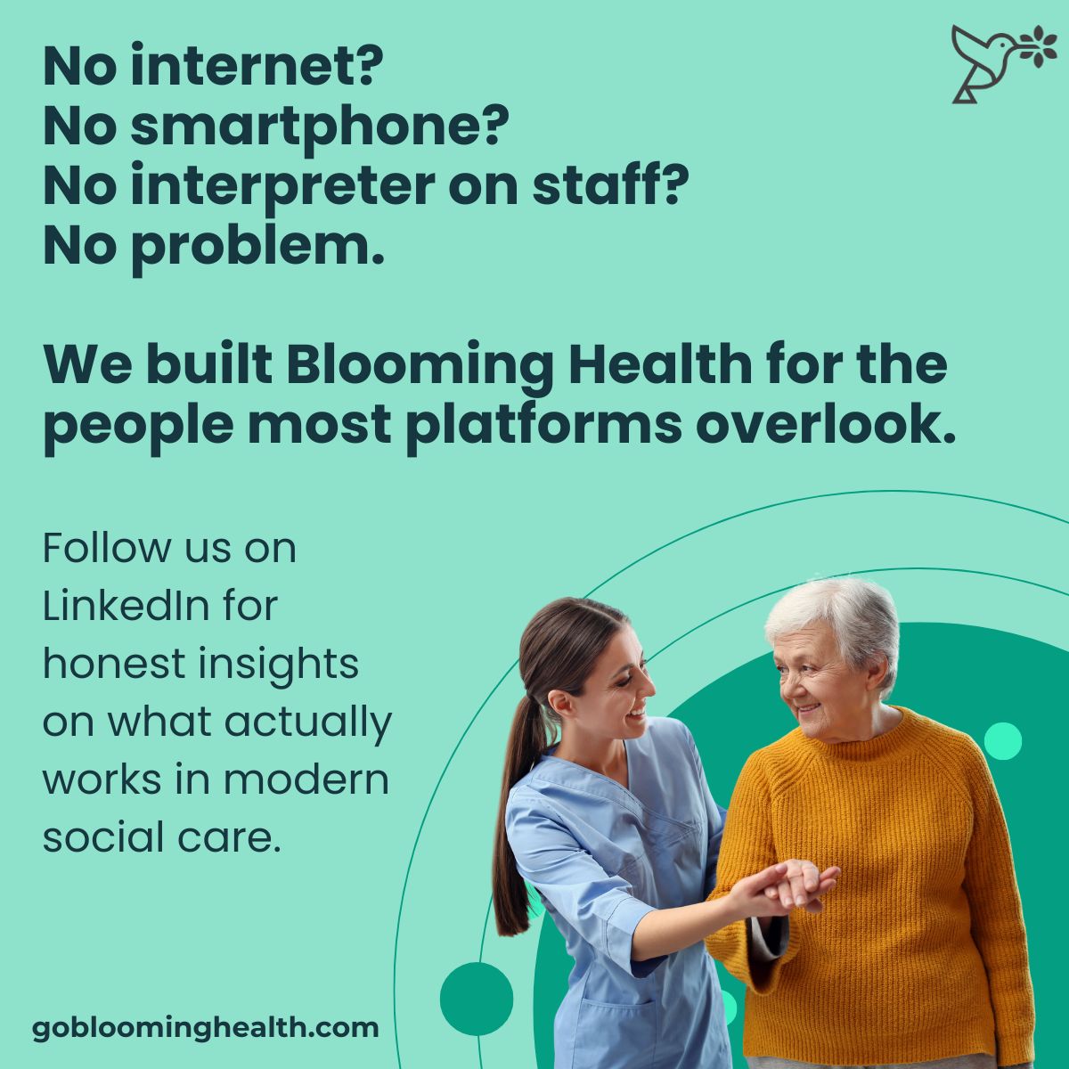Blooming Health ad
