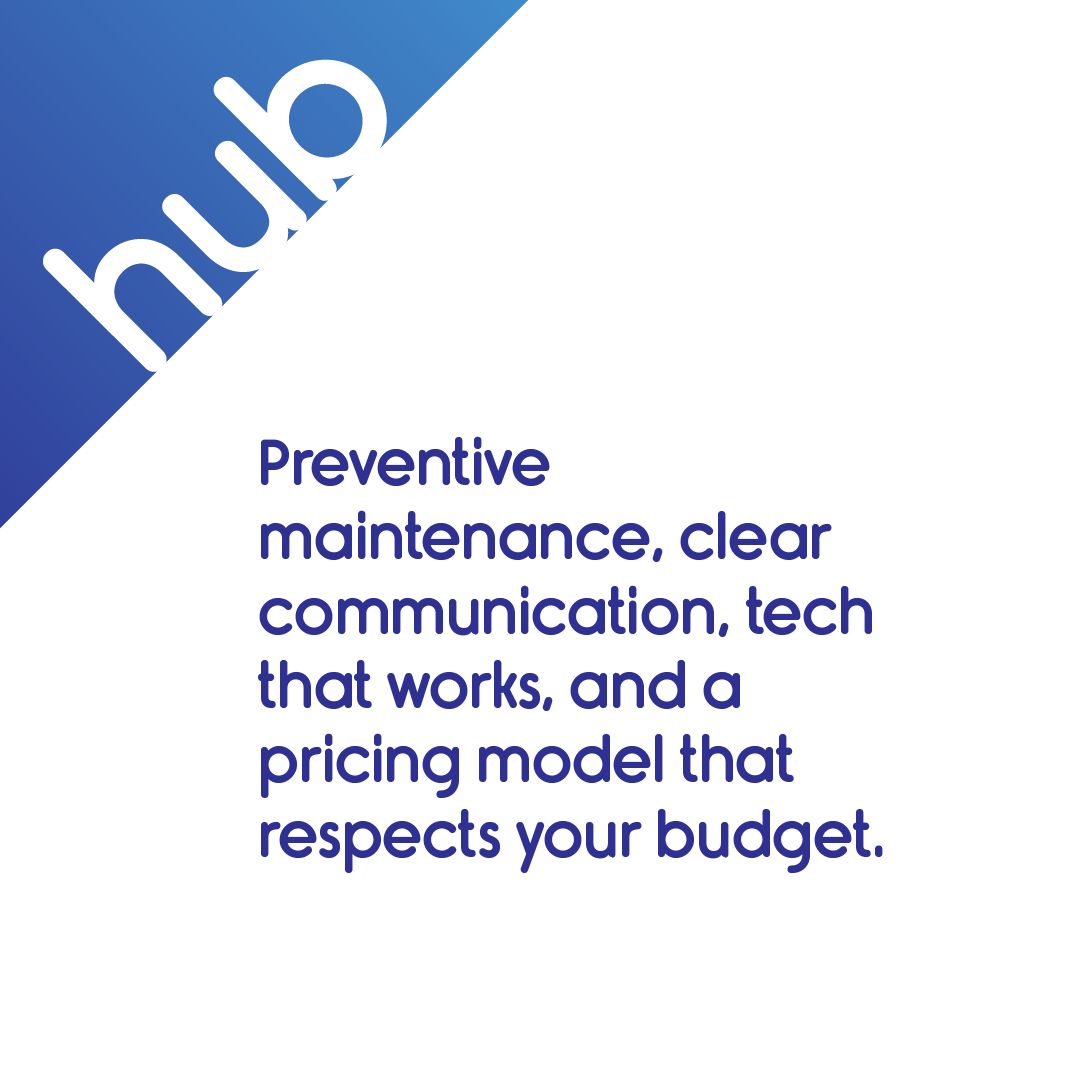 Hub Property Care ad