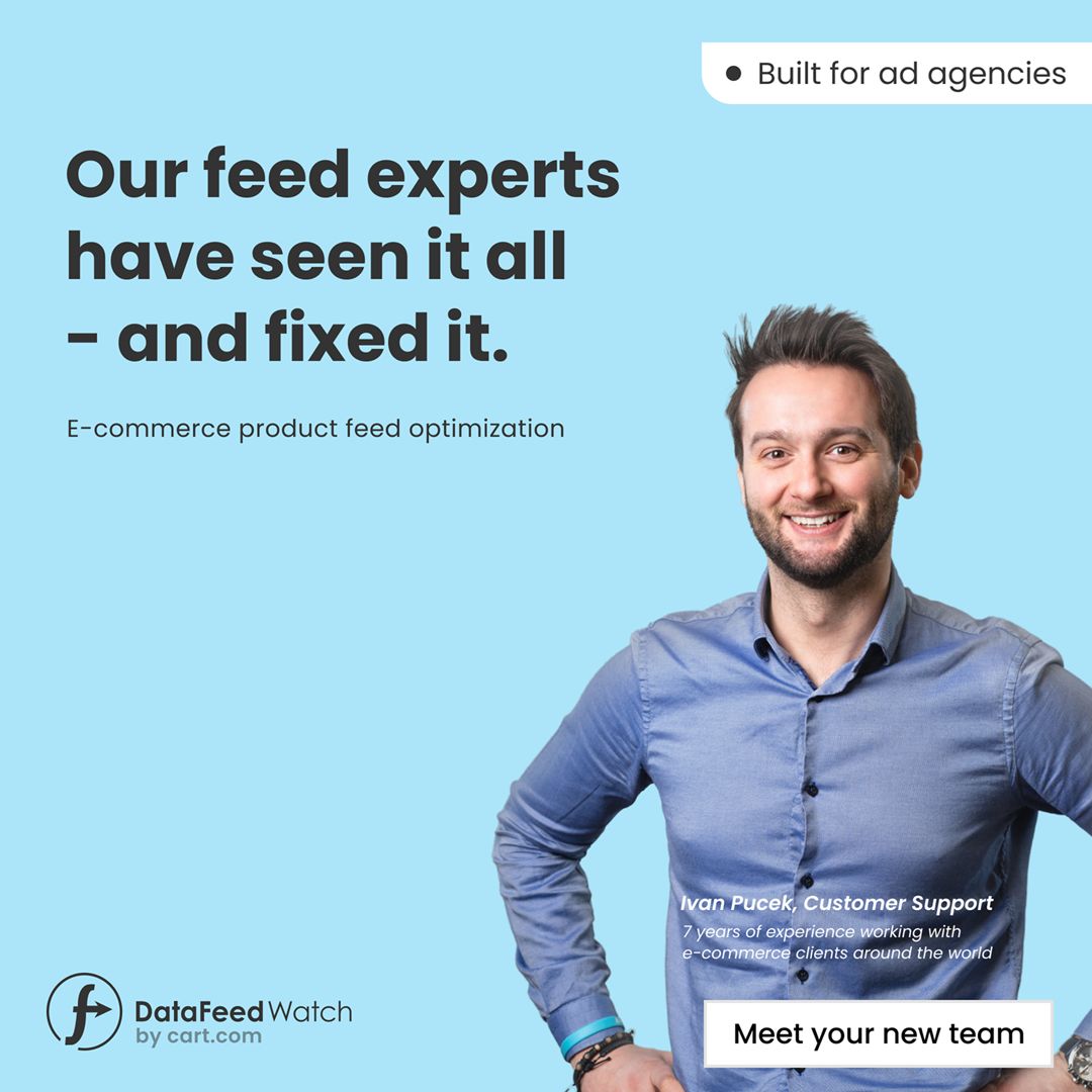 DataFeedWatch ad