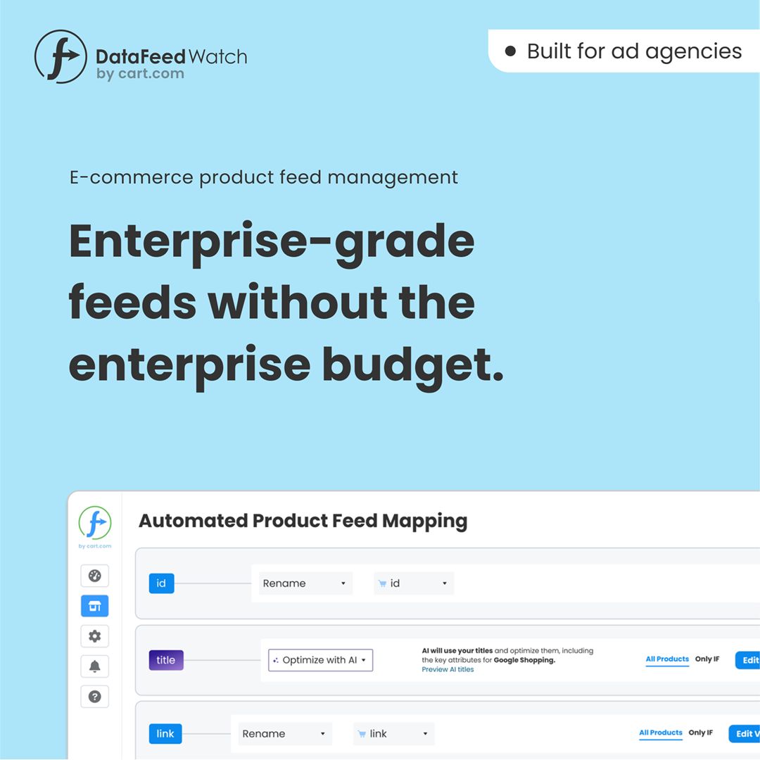 DataFeedWatch ad