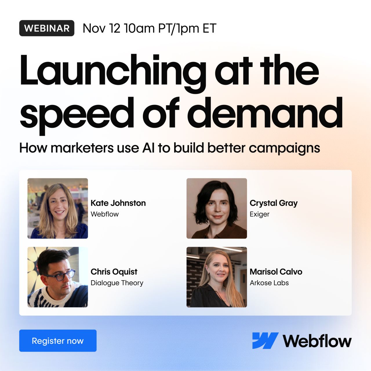 Webflow ad