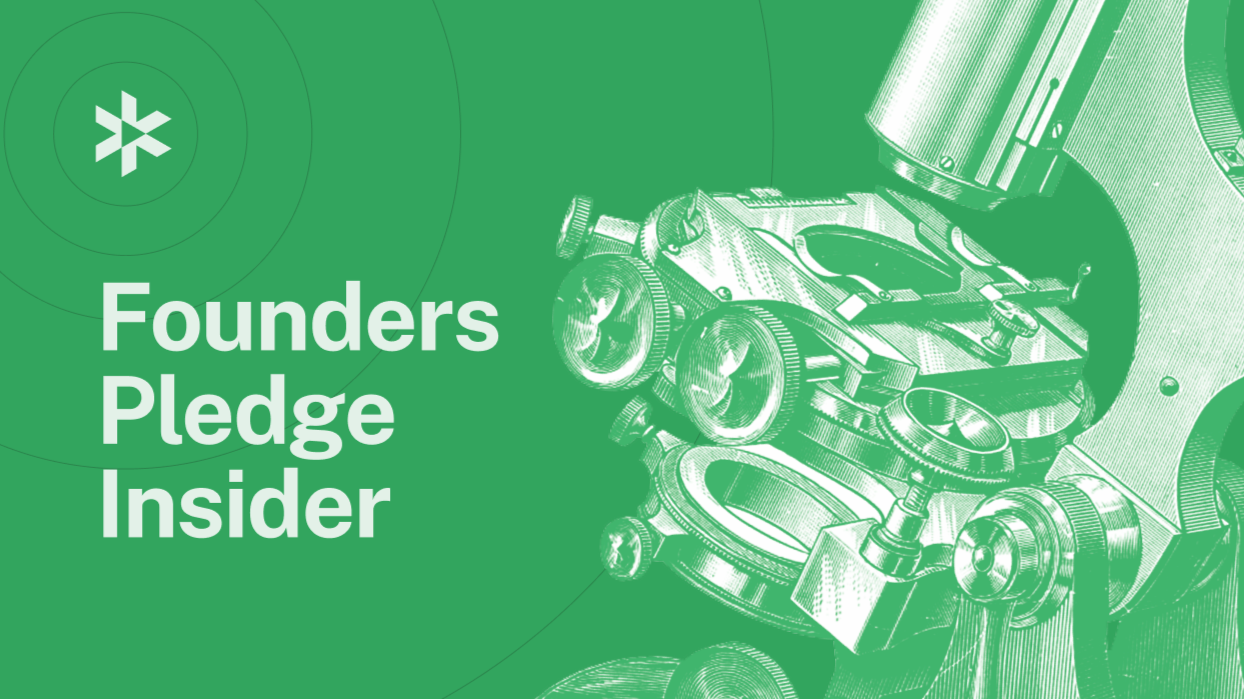 Founders Pledge ad